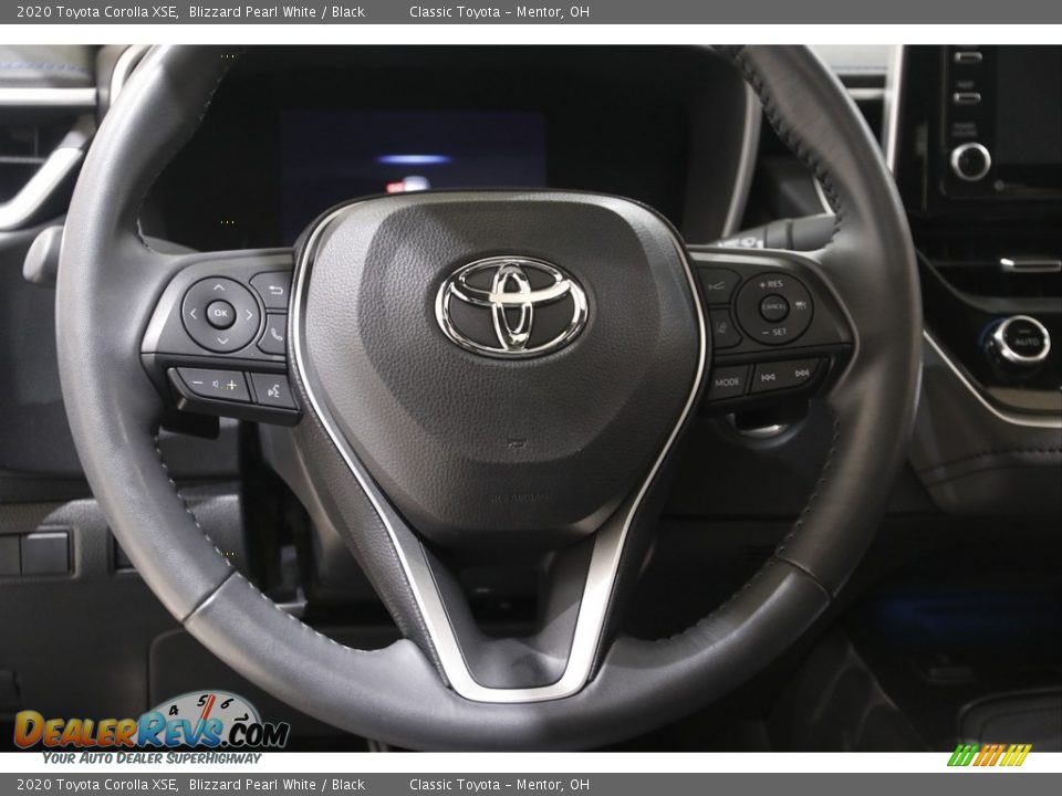 2020 Toyota Corolla XSE Blizzard Pearl White / Black Photo #7