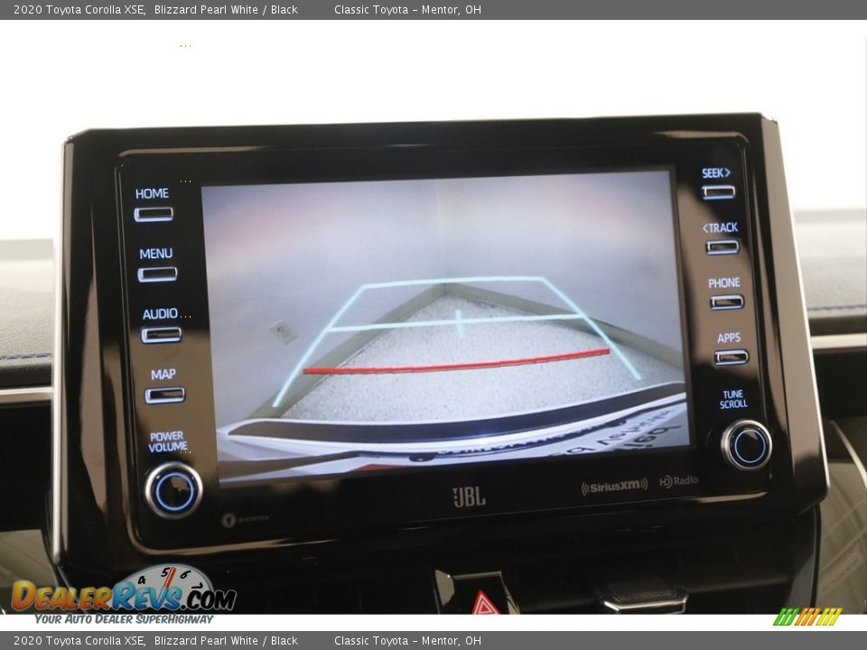 2020 Toyota Corolla XSE Blizzard Pearl White / Black Photo #12