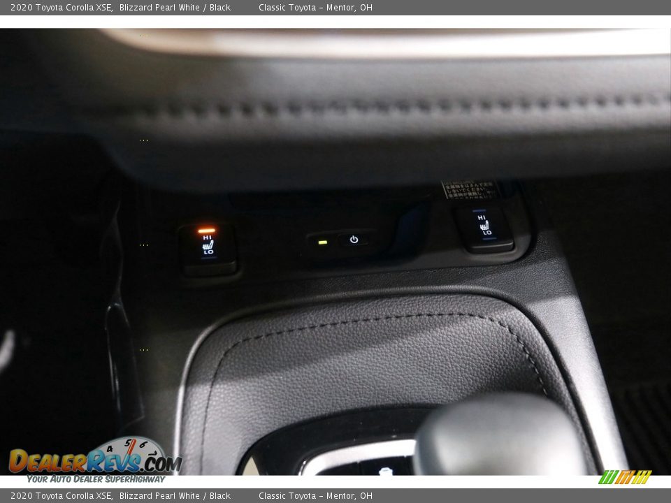 2020 Toyota Corolla XSE Blizzard Pearl White / Black Photo #14