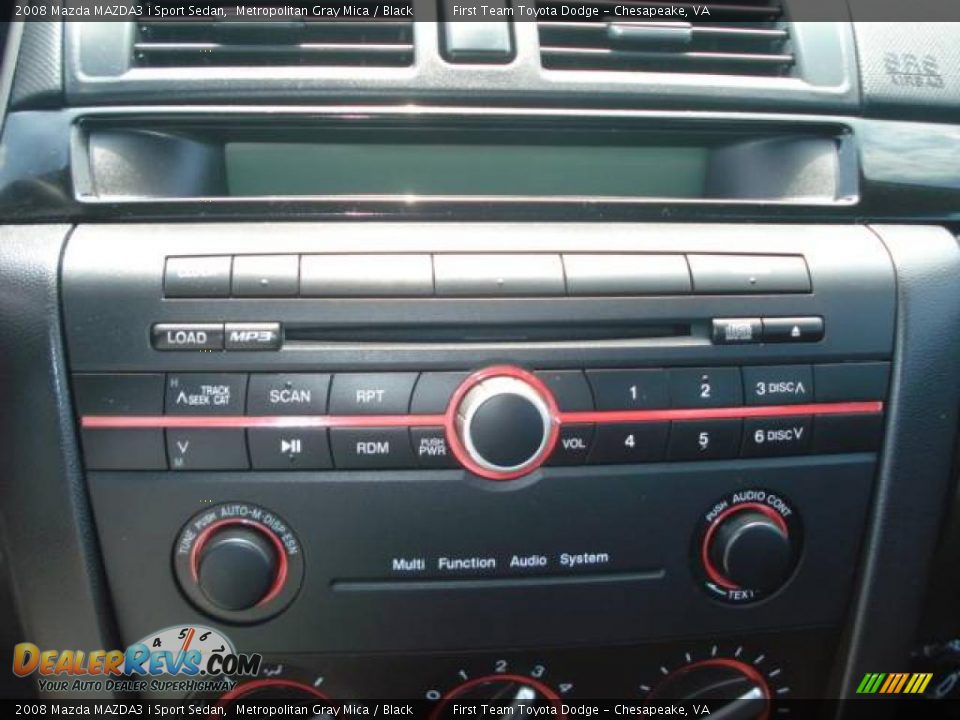 2008 Mazda MAZDA3 i Sport Sedan Metropolitan Gray Mica / Black Photo #12