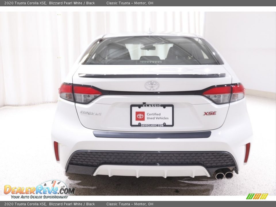 2020 Toyota Corolla XSE Blizzard Pearl White / Black Photo #18