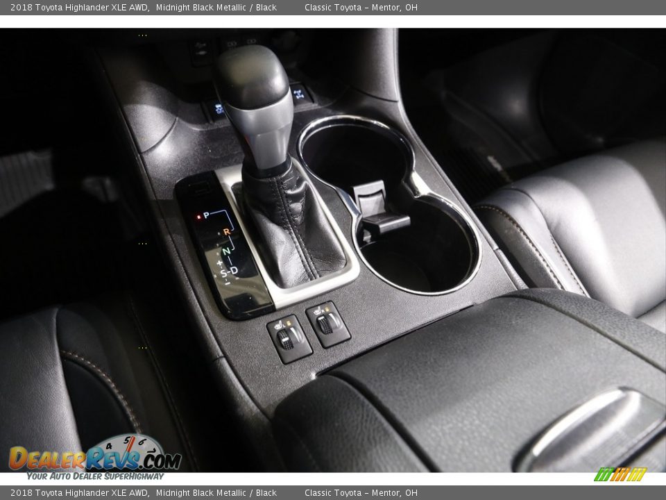 2018 Toyota Highlander XLE AWD Midnight Black Metallic / Black Photo #12