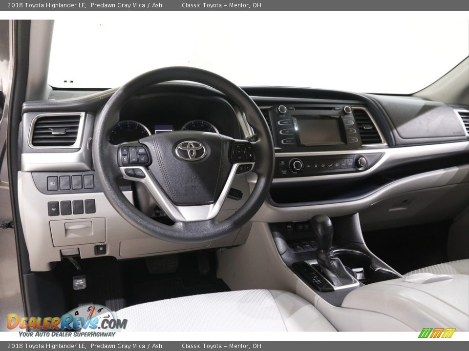 2018 Toyota Highlander LE Predawn Gray Mica / Ash Photo #6