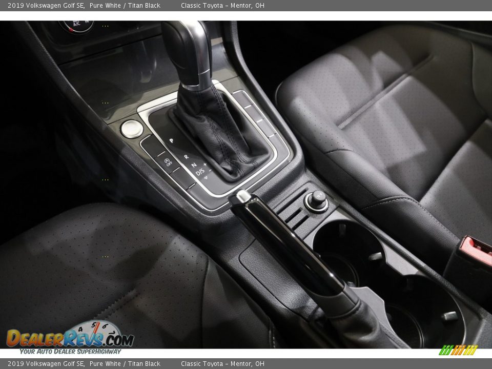 2019 Volkswagen Golf SE Pure White / Titan Black Photo #12