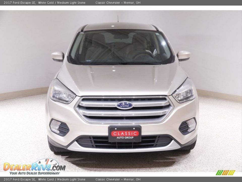 2017 Ford Escape SE White Gold / Medium Light Stone Photo #2