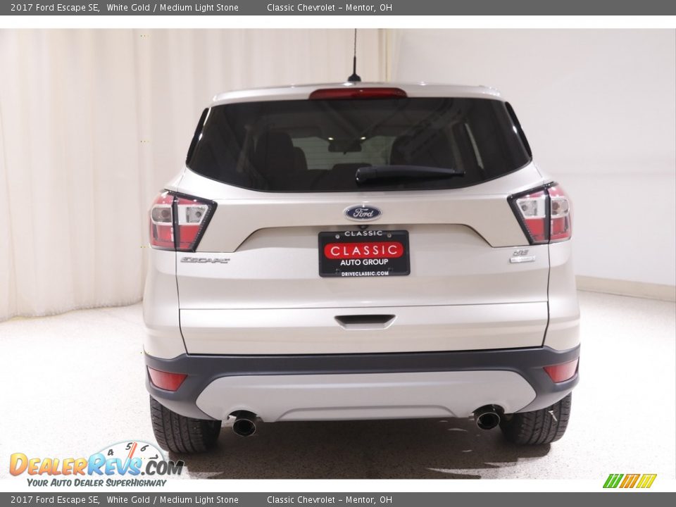 2017 Ford Escape SE White Gold / Medium Light Stone Photo #15