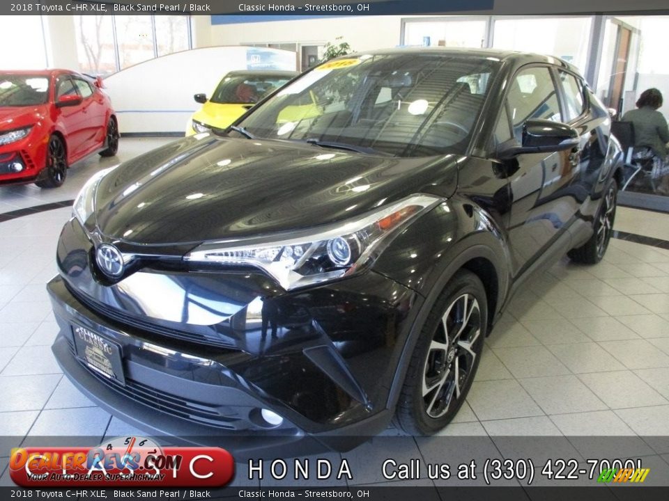 2018 Toyota C-HR XLE Black Sand Pearl / Black Photo #1
