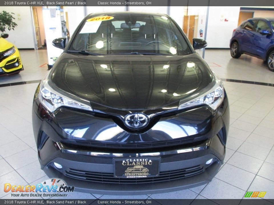 2018 Toyota C-HR XLE Black Sand Pearl / Black Photo #2