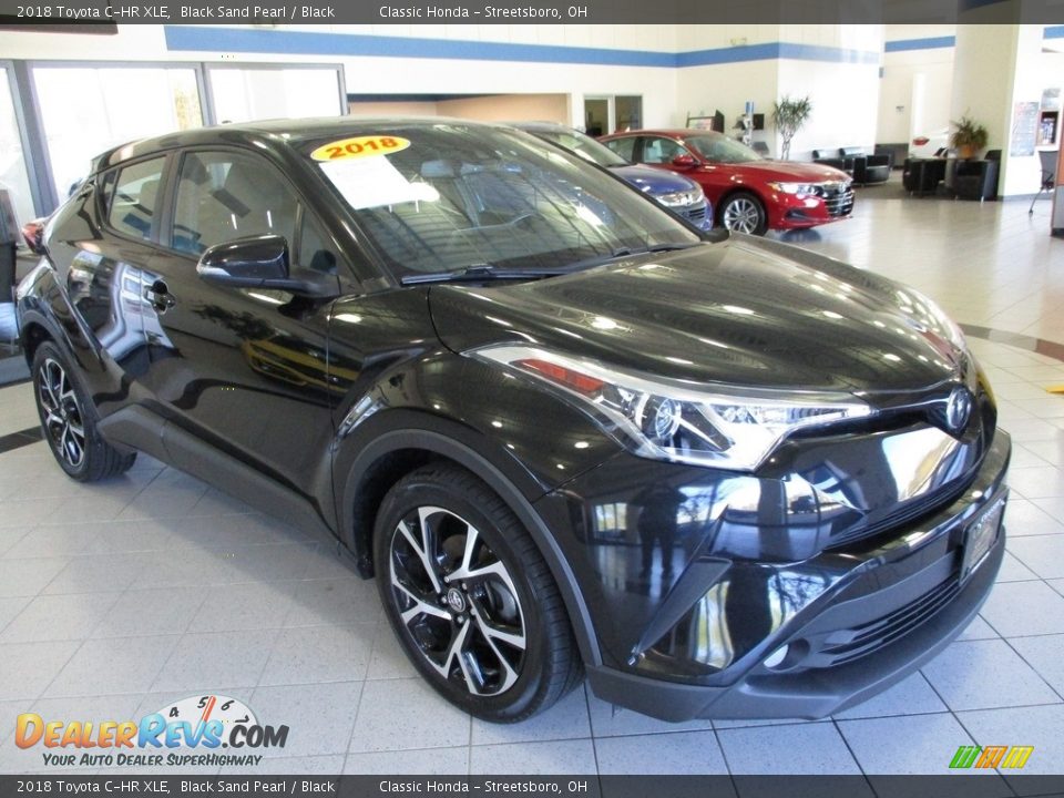 2018 Toyota C-HR XLE Black Sand Pearl / Black Photo #3