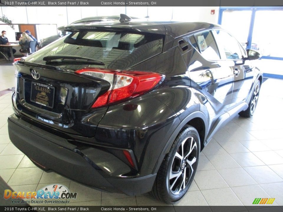 2018 Toyota C-HR XLE Black Sand Pearl / Black Photo #7