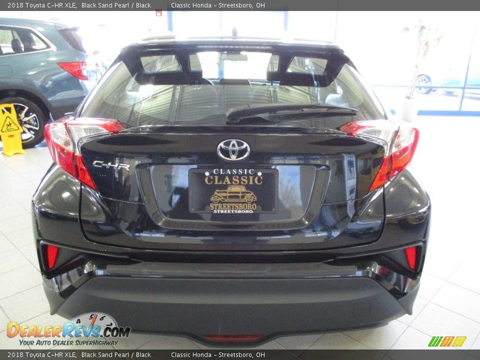2018 Toyota C-HR XLE Black Sand Pearl / Black Photo #8