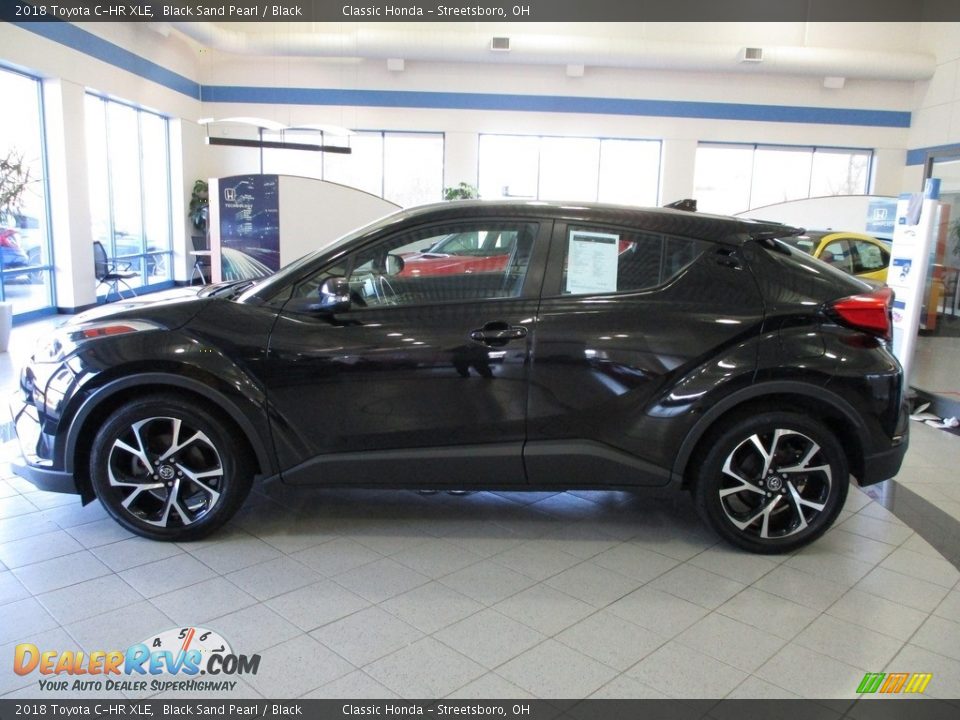 2018 Toyota C-HR XLE Black Sand Pearl / Black Photo #10