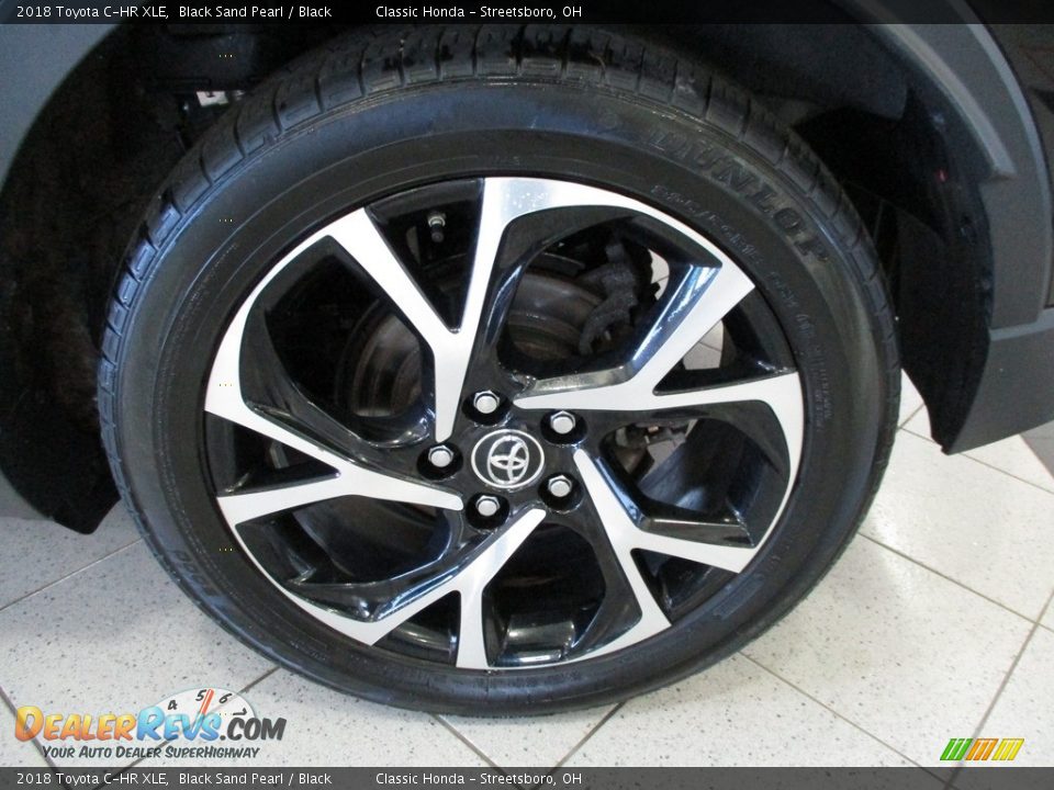 2018 Toyota C-HR XLE Black Sand Pearl / Black Photo #11