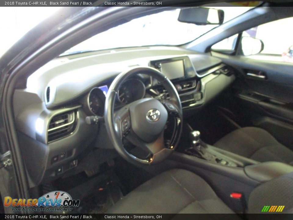 2018 Toyota C-HR XLE Black Sand Pearl / Black Photo #26