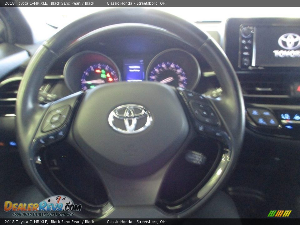 2018 Toyota C-HR XLE Black Sand Pearl / Black Photo #29