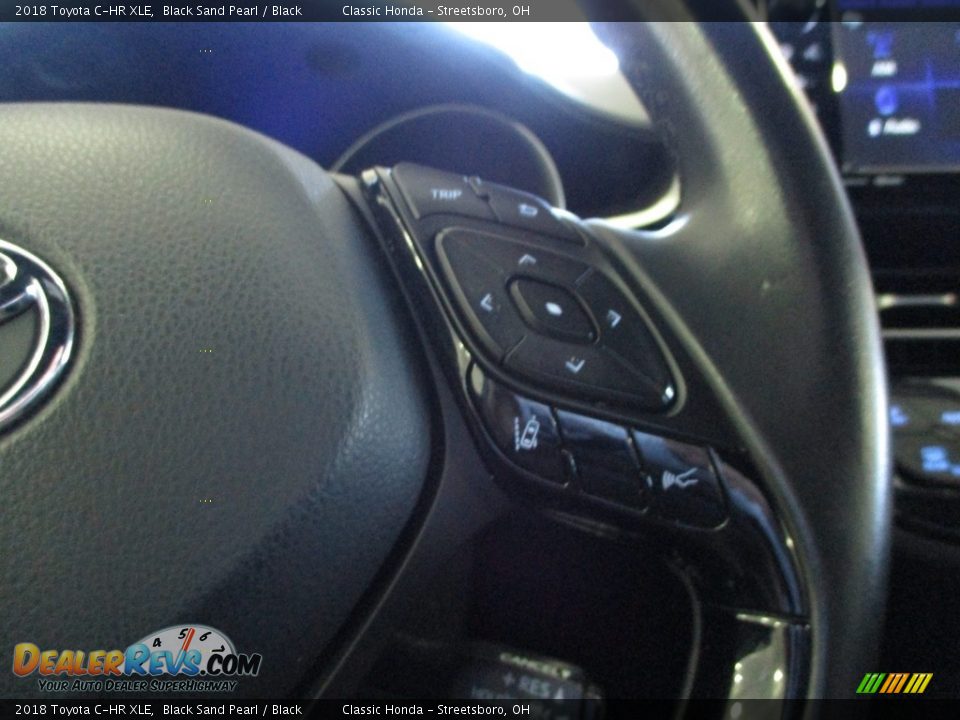 2018 Toyota C-HR XLE Black Sand Pearl / Black Photo #31