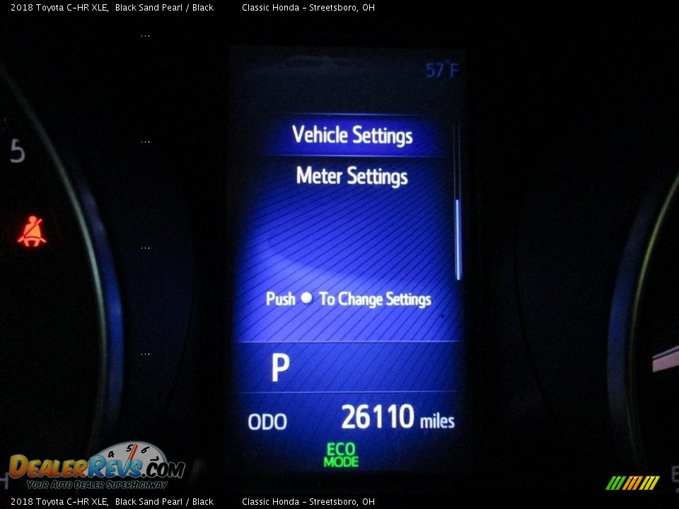 2018 Toyota C-HR XLE Black Sand Pearl / Black Photo #32