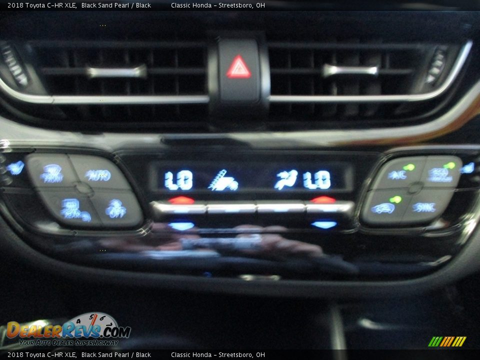 2018 Toyota C-HR XLE Black Sand Pearl / Black Photo #35