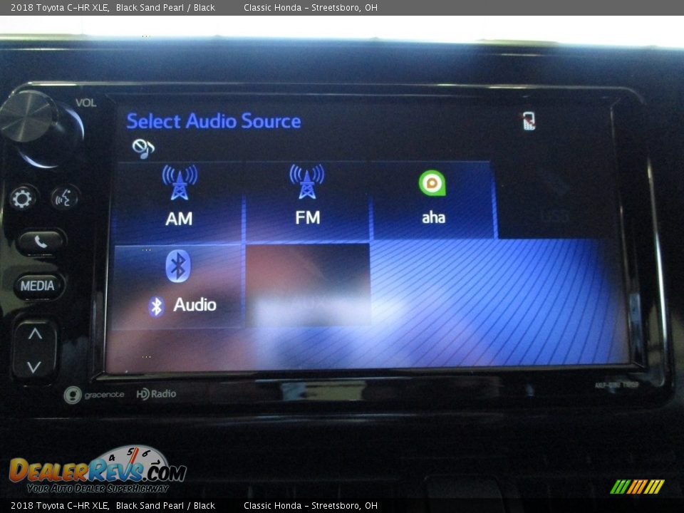 2018 Toyota C-HR XLE Black Sand Pearl / Black Photo #36