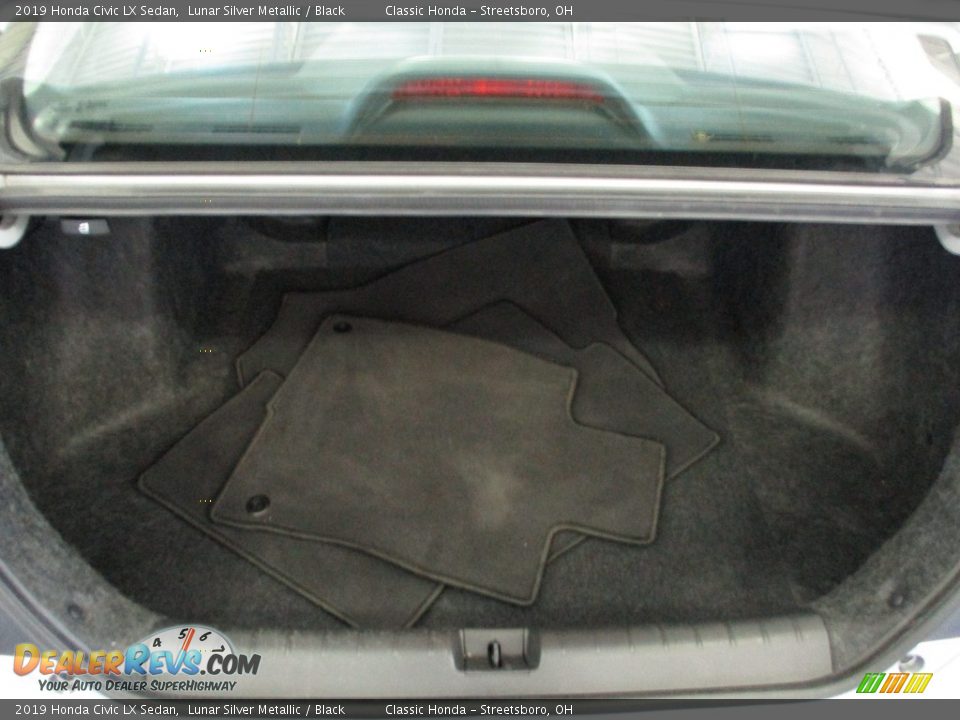 2019 Honda Civic LX Sedan Lunar Silver Metallic / Black Photo #13
