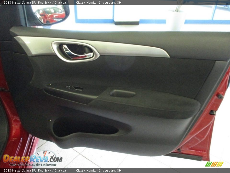 2013 Nissan Sentra SR Red Brick / Charcoal Photo #14