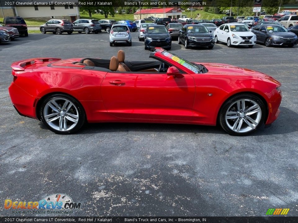 2017 Chevrolet Camaro LT Convertible Red Hot / Kalahari Photo #13