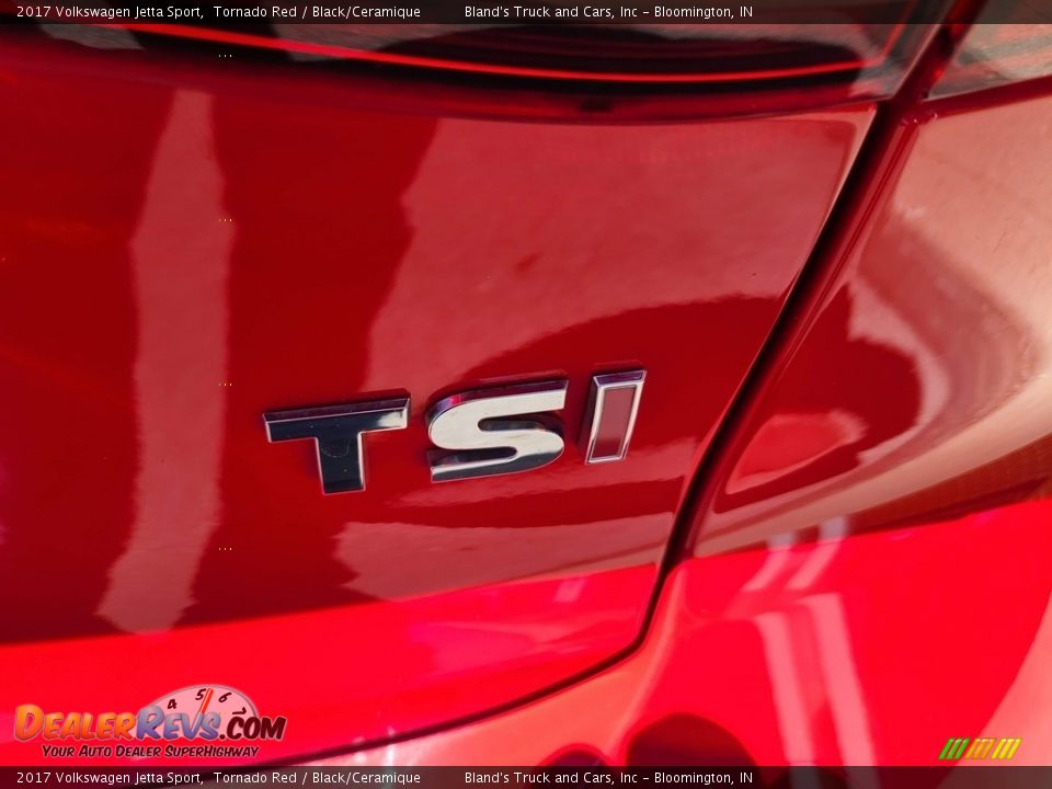 2017 Volkswagen Jetta Sport Tornado Red / Black/Ceramique Photo #33