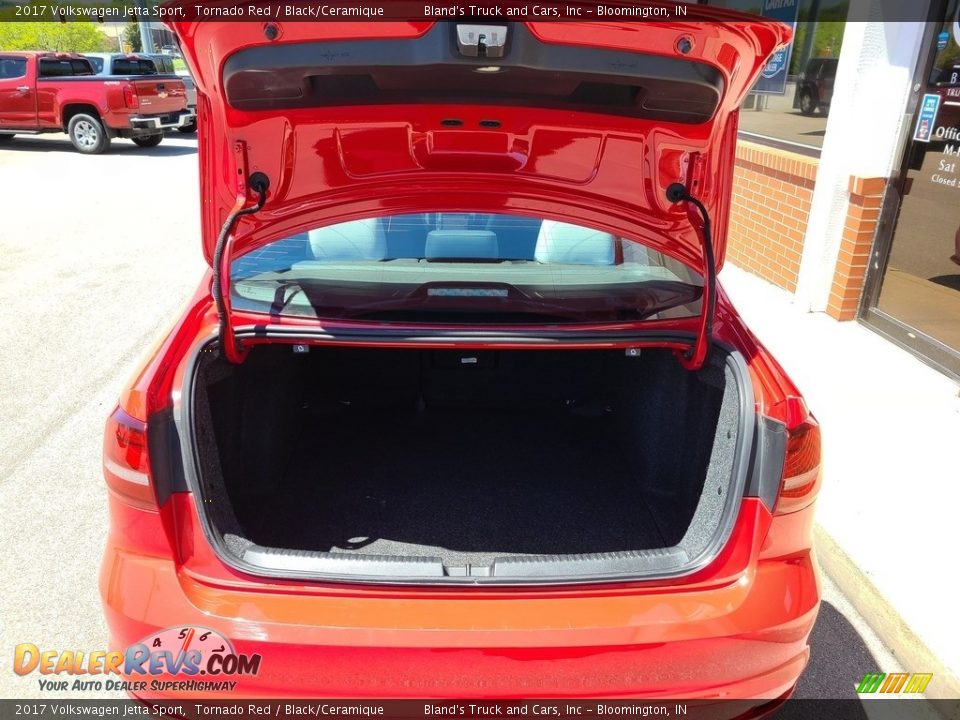 2017 Volkswagen Jetta Sport Tornado Red / Black/Ceramique Photo #34