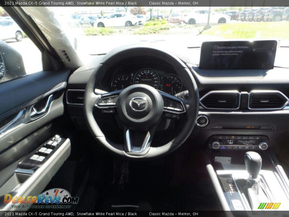 2021 Mazda CX-5 Grand Touring AWD Snowflake White Pearl Mica / Black Photo #4
