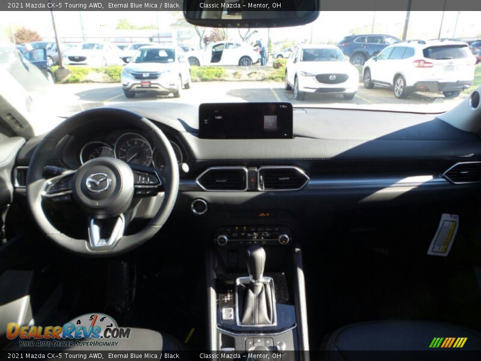 2021 Mazda CX-5 Touring AWD Eternal Blue Mica / Black Photo #3