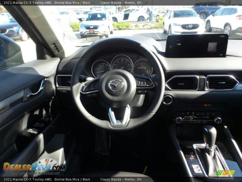 2021 Mazda CX-5 Touring AWD Eternal Blue Mica / Black Photo #4
