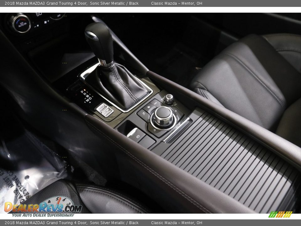 2018 Mazda MAZDA3 Grand Touring 4 Door Sonic Silver Metallic / Black Photo #14