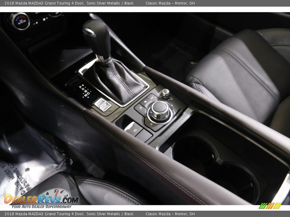 2018 Mazda MAZDA3 Grand Touring 4 Door Sonic Silver Metallic / Black Photo #15