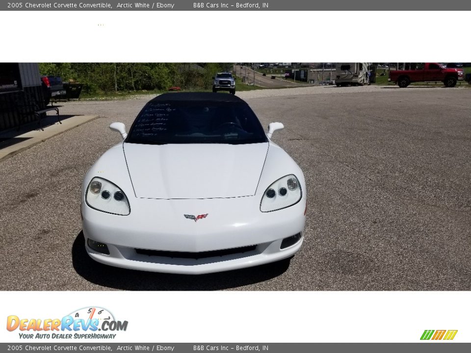 2005 Chevrolet Corvette Convertible Arctic White / Ebony Photo #2