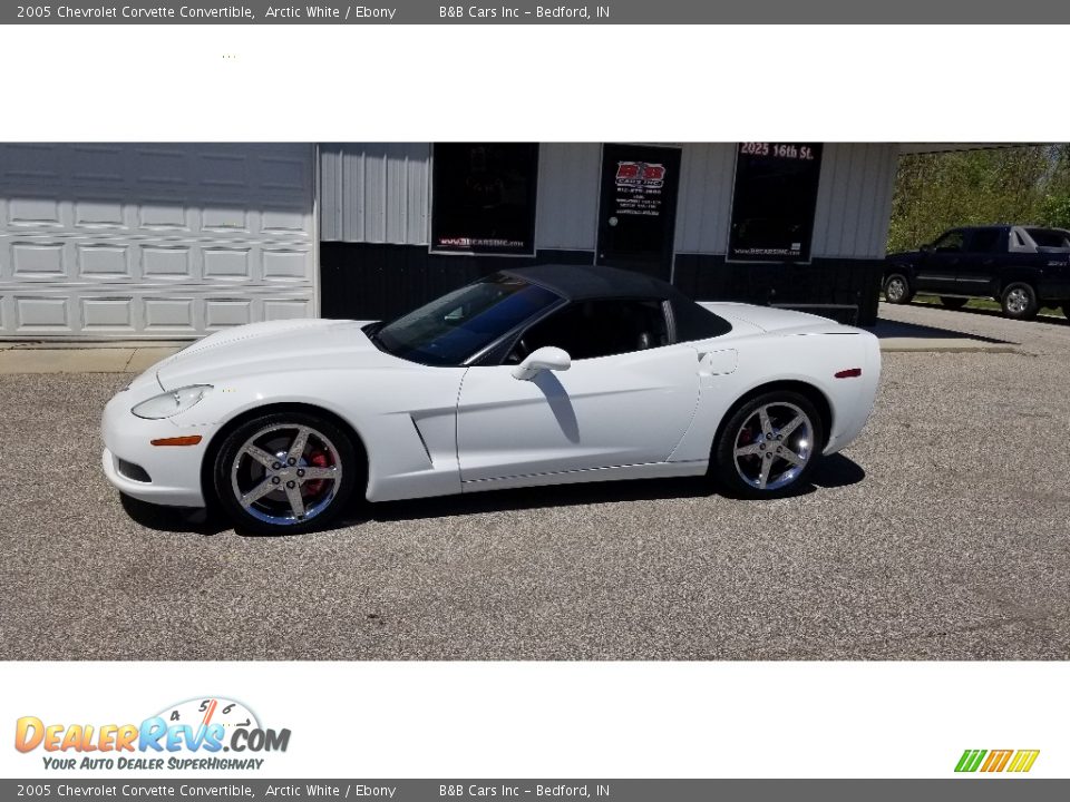 2005 Chevrolet Corvette Convertible Arctic White / Ebony Photo #4