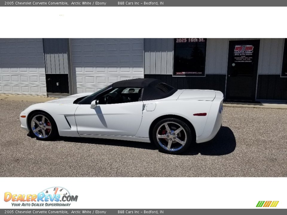 2005 Chevrolet Corvette Convertible Arctic White / Ebony Photo #5