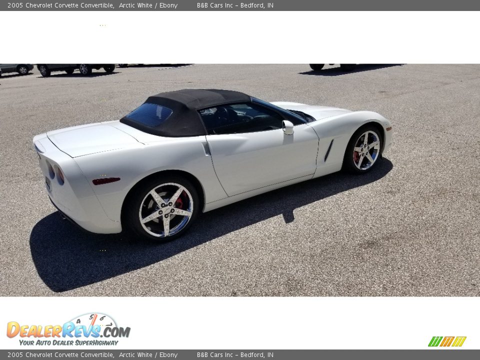 2005 Chevrolet Corvette Convertible Arctic White / Ebony Photo #8