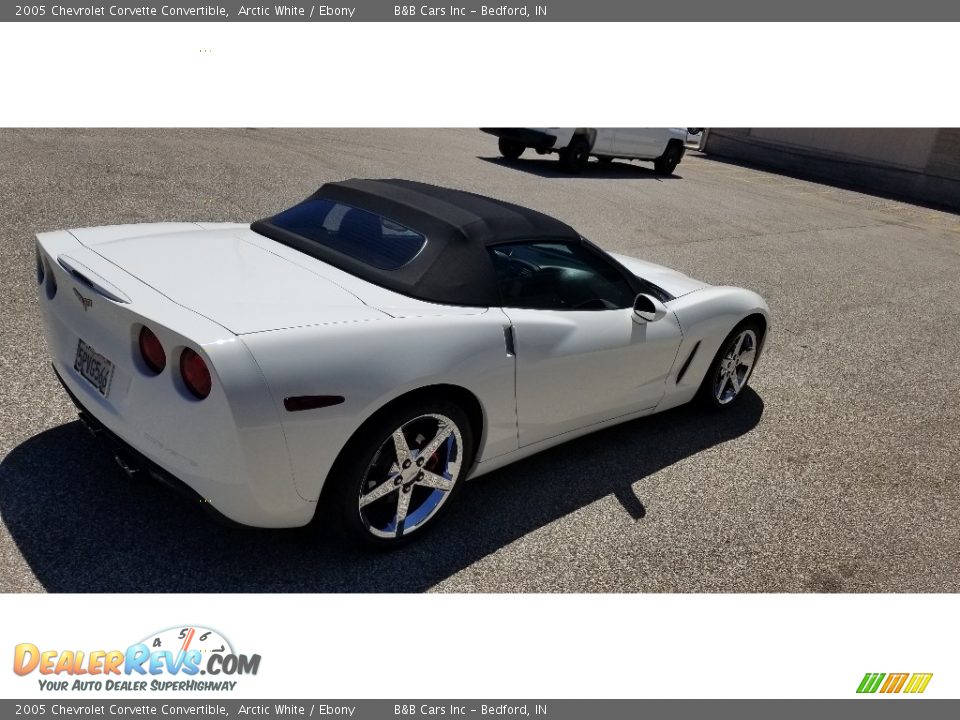 2005 Chevrolet Corvette Convertible Arctic White / Ebony Photo #27