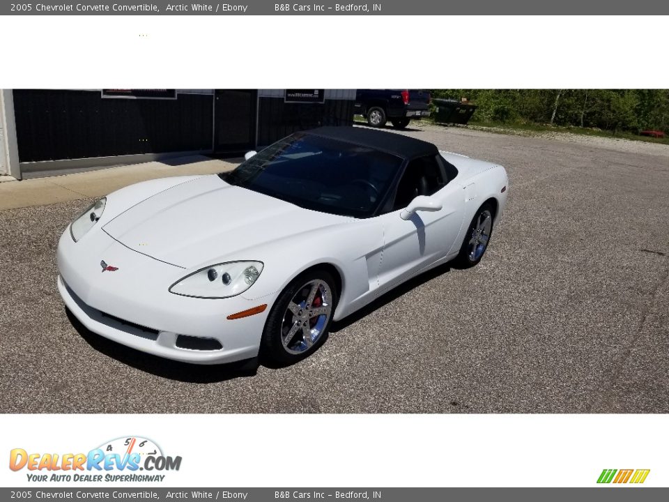 2005 Chevrolet Corvette Convertible Arctic White / Ebony Photo #29