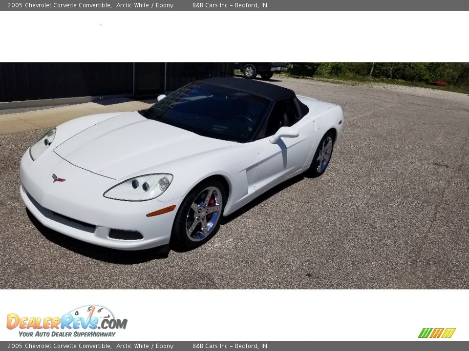 2005 Chevrolet Corvette Convertible Arctic White / Ebony Photo #30