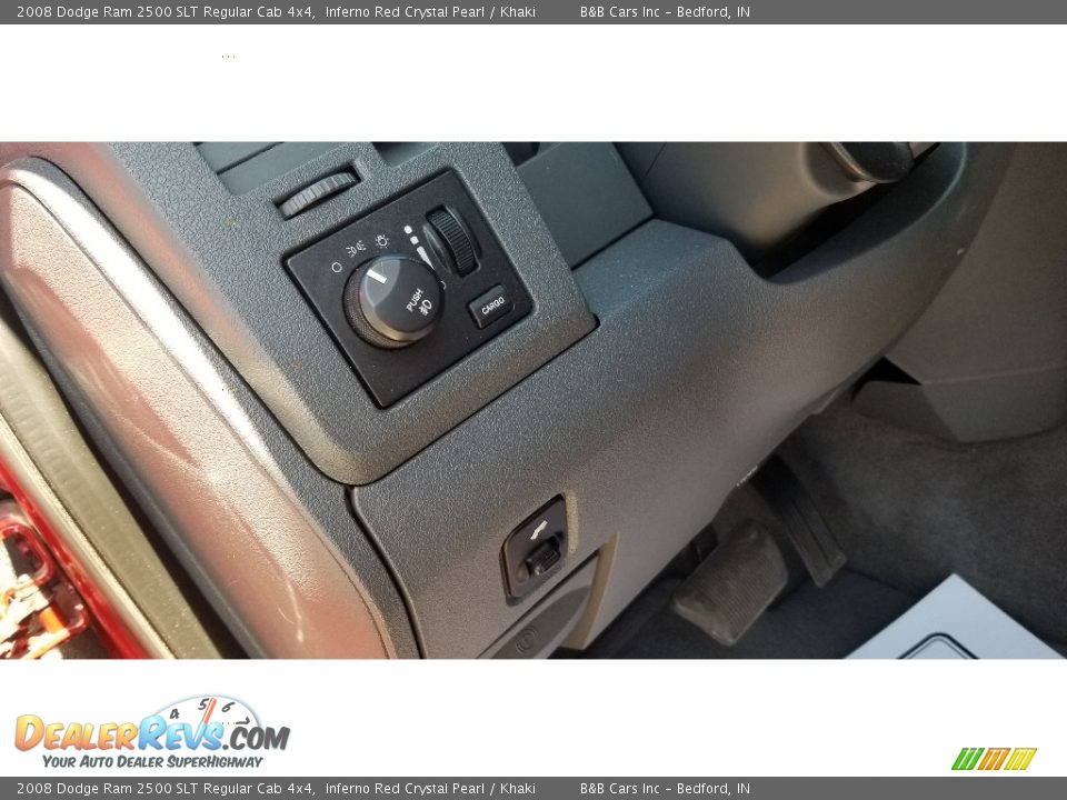 Controls of 2008 Dodge Ram 2500 SLT Regular Cab 4x4 Photo #18