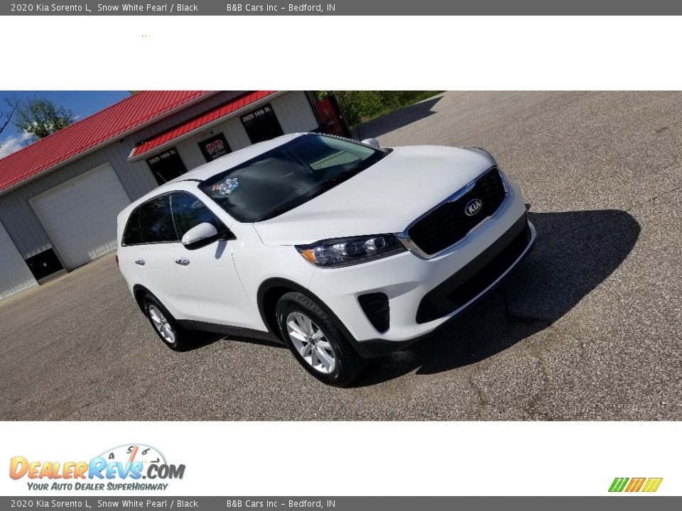 2020 Kia Sorento L Snow White Pearl / Black Photo #2