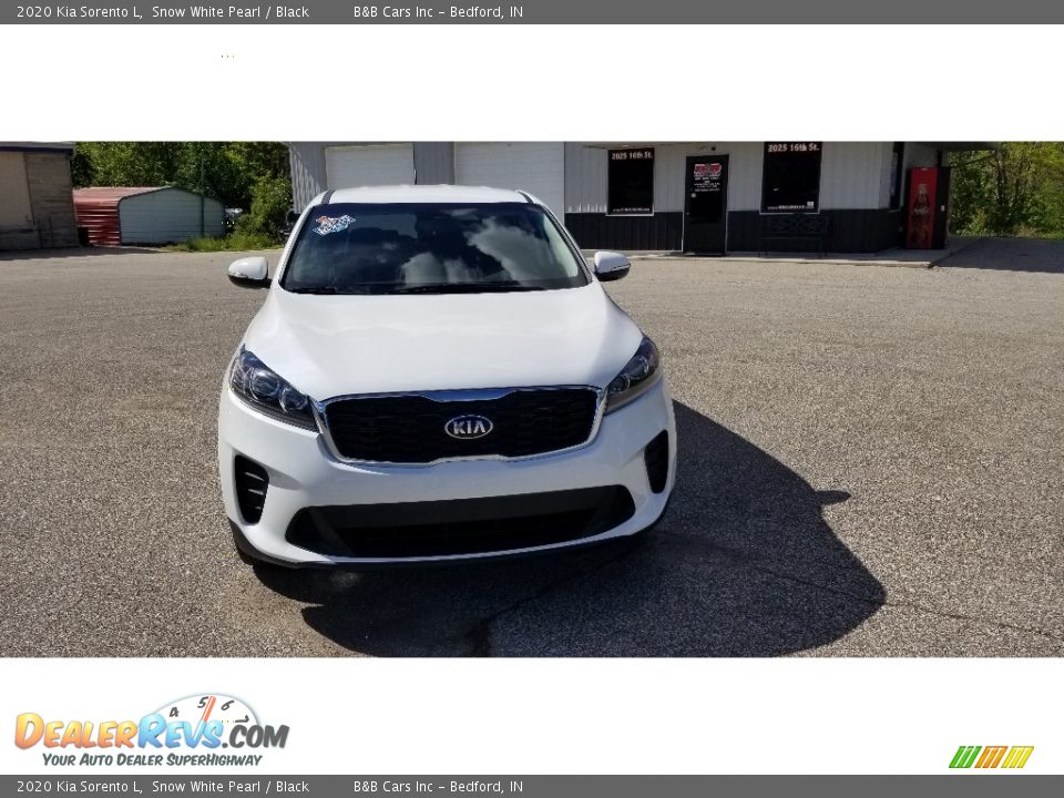 2020 Kia Sorento L Snow White Pearl / Black Photo #3