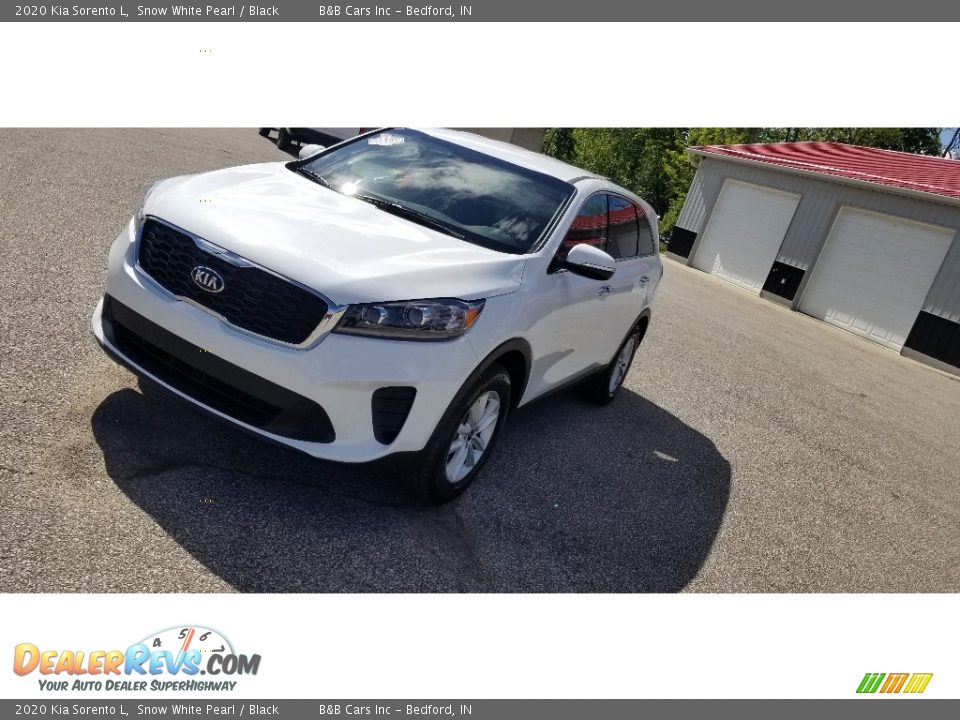 2020 Kia Sorento L Snow White Pearl / Black Photo #4