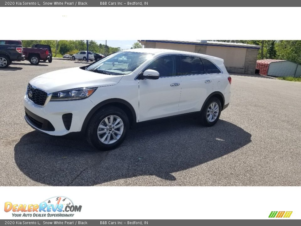 2020 Kia Sorento L Snow White Pearl / Black Photo #5