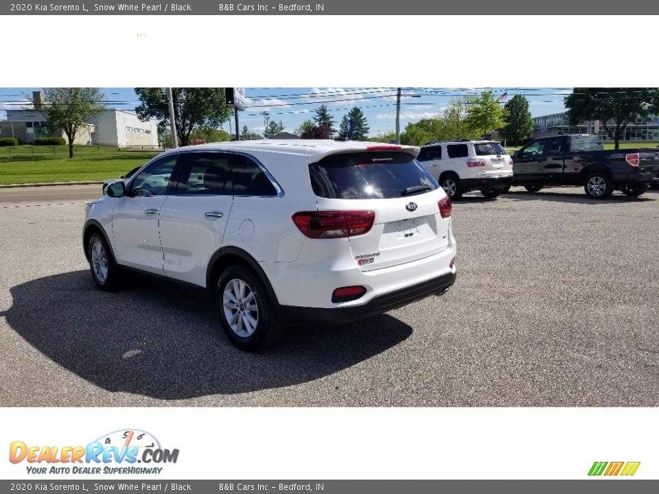 2020 Kia Sorento L Snow White Pearl / Black Photo #8