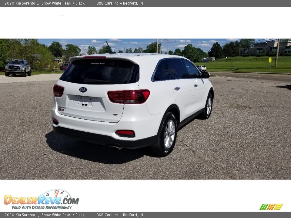 2020 Kia Sorento L Snow White Pearl / Black Photo #10