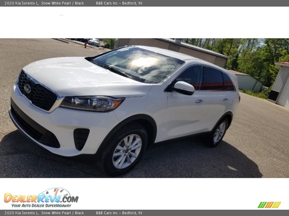 2020 Kia Sorento L Snow White Pearl / Black Photo #27