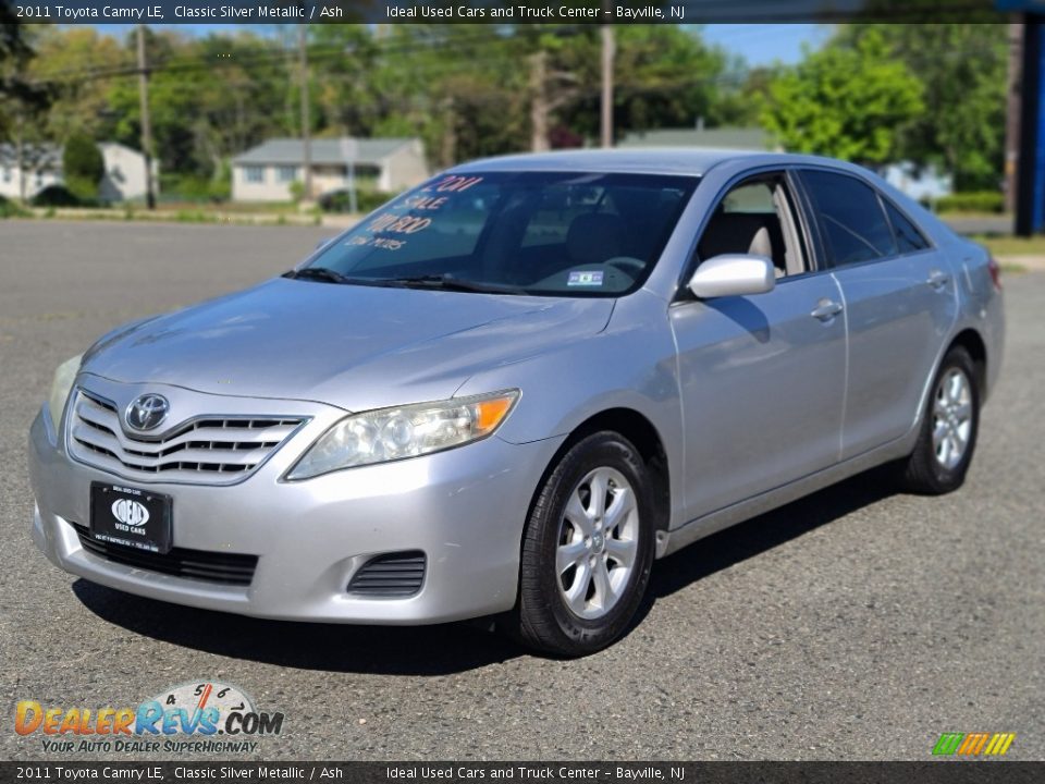 2011 Toyota Camry LE Classic Silver Metallic / Ash Photo #1