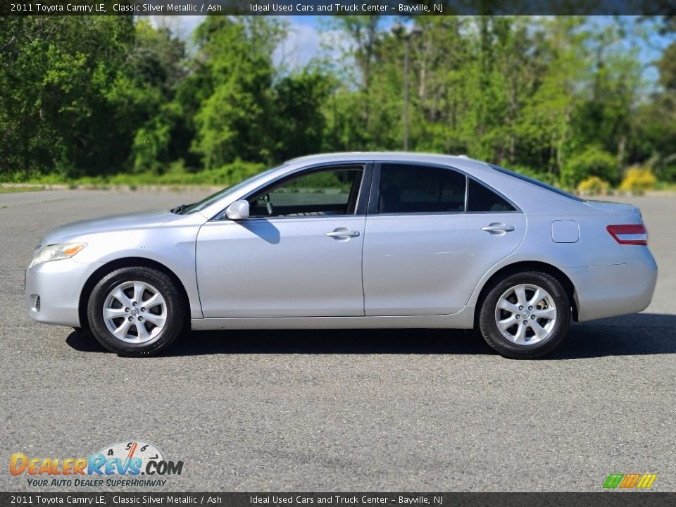 2011 Toyota Camry LE Classic Silver Metallic / Ash Photo #2